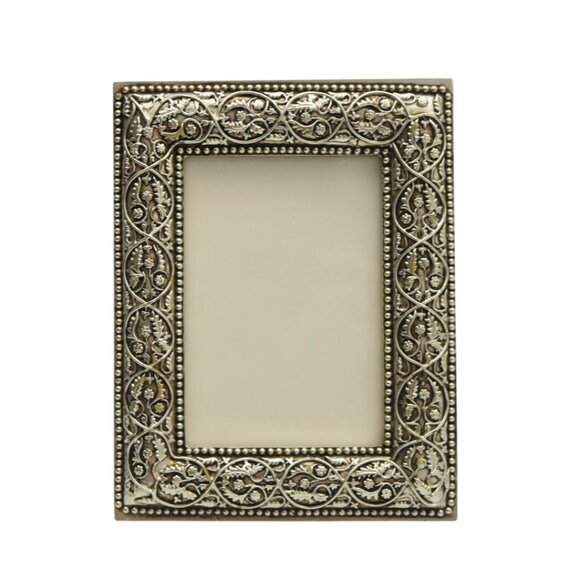 Ornate Silver Photo Frame Set 3.5 x 5 - Picture 1 of 4